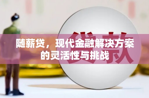丰顺随薪贷，现代金融解决方案的灵活性与挑战