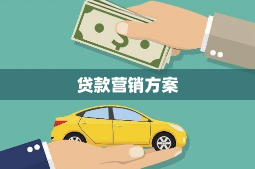 丰顺贷款营销方案