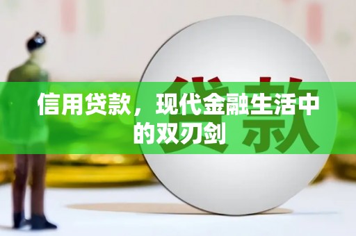 丰顺信用贷款，现代金融生活中的双刃剑