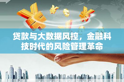 丰顺贷款与大数据风控，金融科技时代的风险管理革命