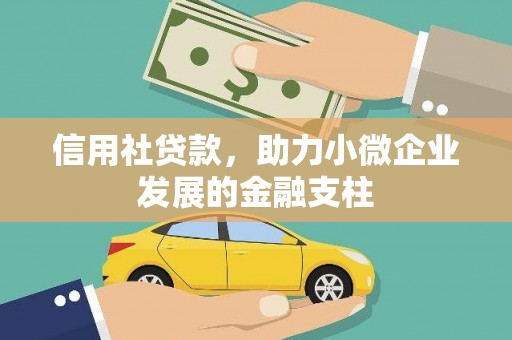 丰顺信用社贷款，助力小微企业发展的金融支柱
