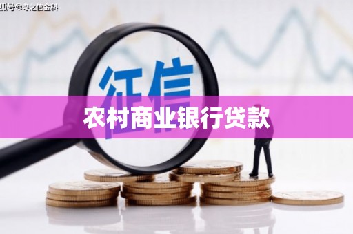 丰顺农村商业银行贷款