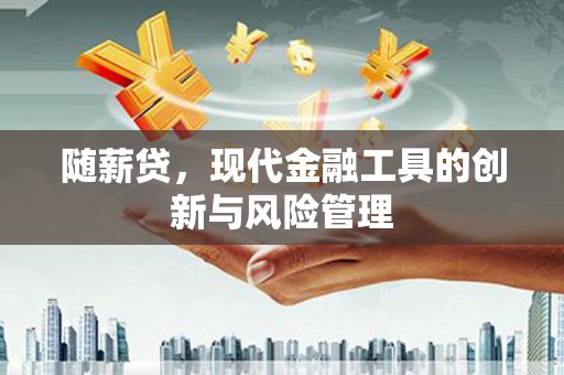 丰顺随薪贷，现代金融工具的创新与风险管理