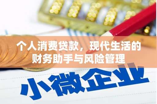 丰顺个人消费贷款，现代生活的财务助手与风险管理