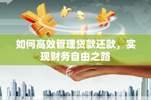 丰顺如何高效管理贷款还款，实现财务自由之路