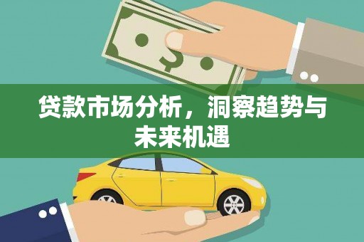 丰顺贷款市场分析，洞察趋势与未来机遇