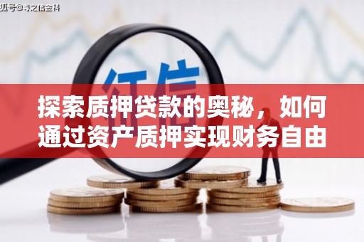 丰顺探索质押贷款的奥秘，如何通过资产质押实现财务自由