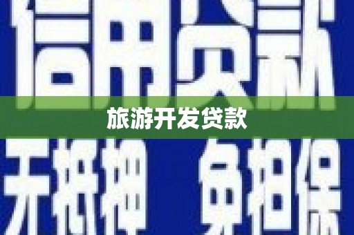 丰顺旅游开发贷款
