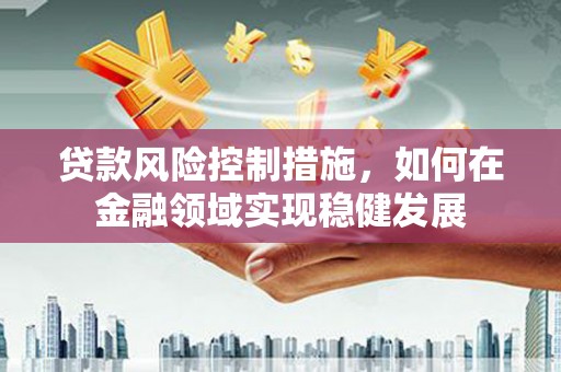 丰顺贷款风险控制措施，如何在金融领域实现稳健发展