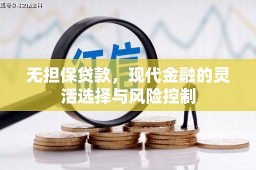 丰顺无担保贷款，现代金融的灵活选择与风险控制