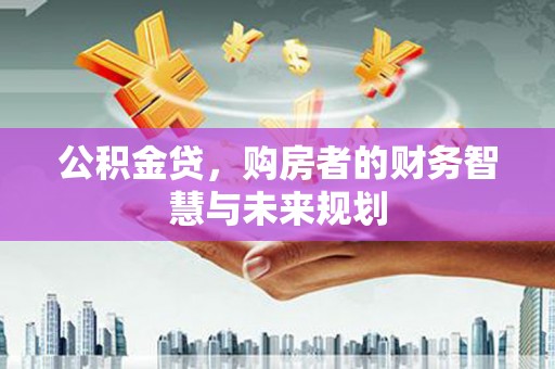 丰顺公积金贷，购房者的财务智慧与未来规划