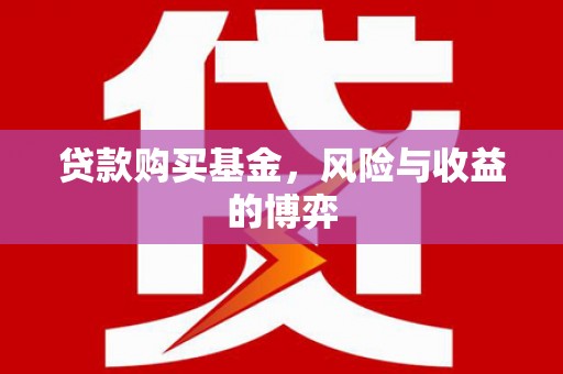 丰顺贷款购买基金，风险与收益的博弈