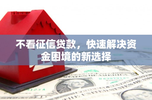丰顺不看征信贷款，快速解决资金困境的新选择