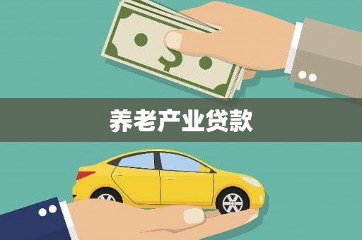 丰顺养老产业贷款
