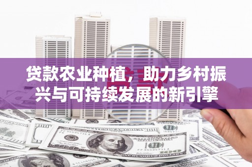 丰顺贷款农业种植，助力乡村振兴与可持续发展的新引擎