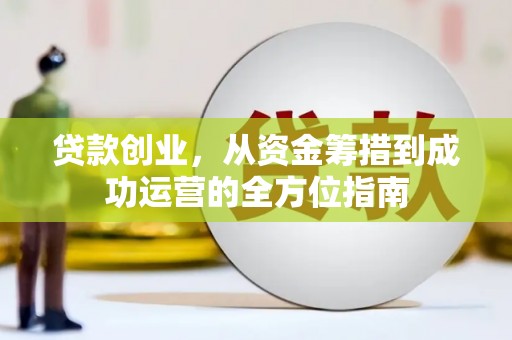 丰顺贷款创业，从资金筹措到成功运营的全方位指南