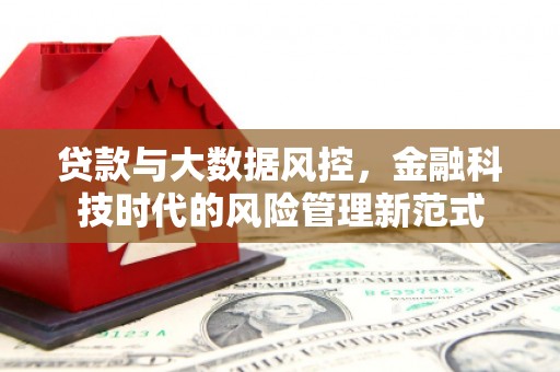丰顺贷款与大数据风控，金融科技时代的风险管理新范式
