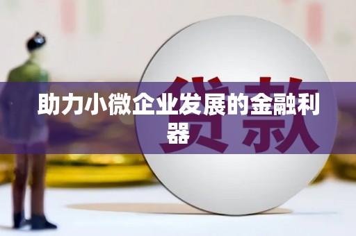 丰顺助力小微企业发展的金融利器