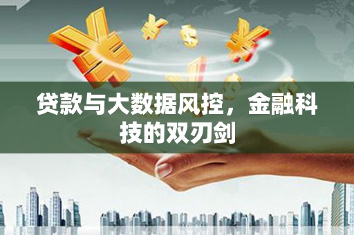 丰顺贷款与大数据风控，金融科技的双刃剑