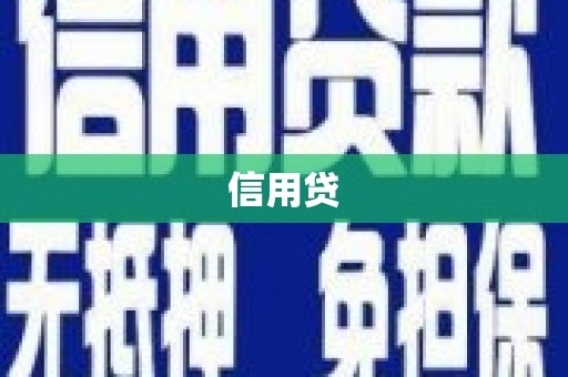 丰顺信用贷