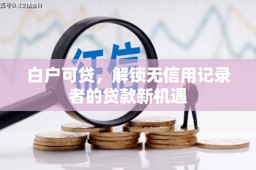丰顺白户可贷，解锁无信用记录者的贷款新机遇
