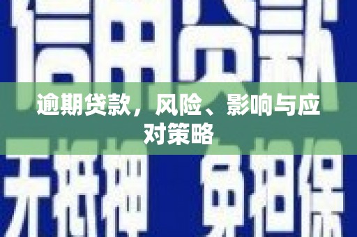 丰顺逾期贷款，风险、影响与应对策略