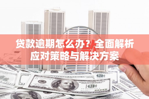 丰顺贷款逾期怎么办？全面解析应对策略与解决方案
