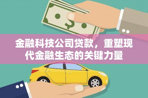 丰顺金融科技公司贷款，重塑现代金融生态的关键力量