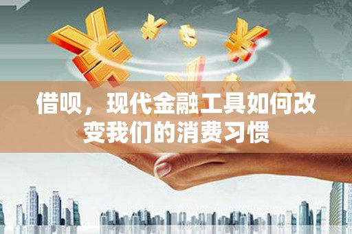 丰顺借呗，现代金融工具如何改变我们的消费习惯