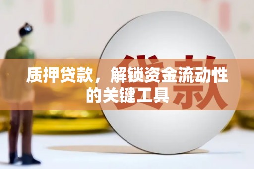 丰顺质押贷款，解锁资金流动性的关键工具