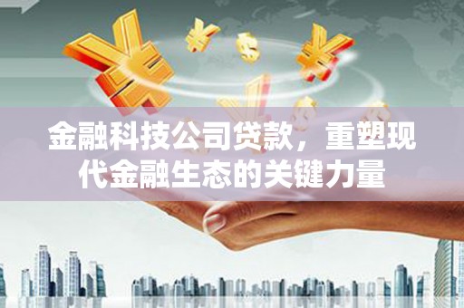 丰顺金融科技公司贷款，重塑现代金融生态的关键力量