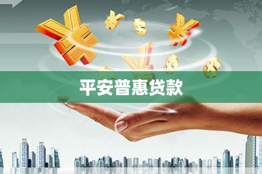 丰顺平安普惠贷款