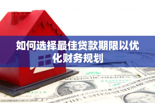 丰顺如何选择最佳贷款期限以优化财务规划