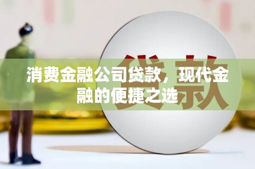 丰顺消费金融公司贷款，现代金融的便捷之选