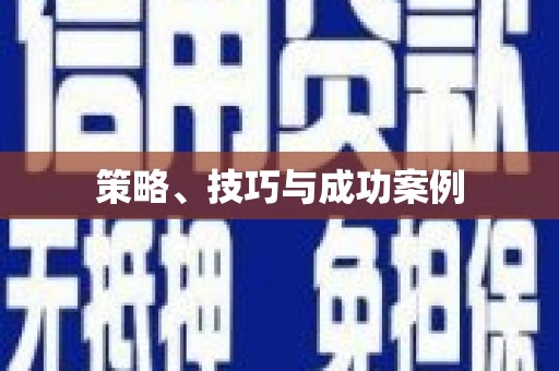 丰顺策略、技巧与成功案例