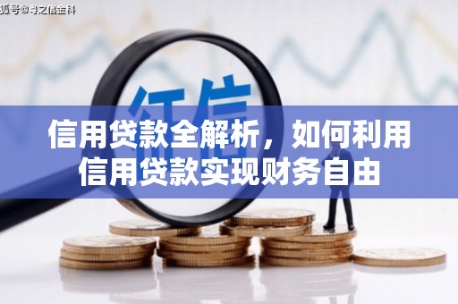 丰顺信用贷款全解析，如何利用信用贷款实现财务自由