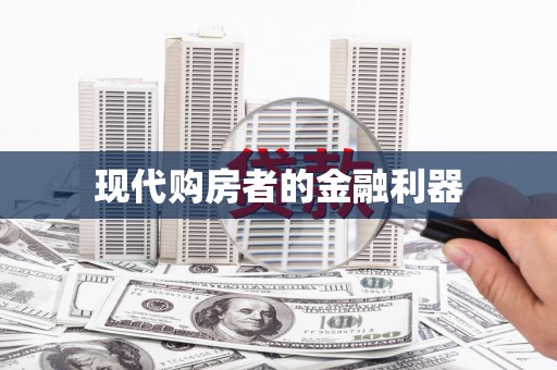 丰顺现代购房者的金融利器