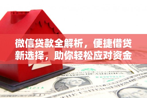 丰顺微信贷款全解析，便捷借贷新选择，助你轻松应对资金需求